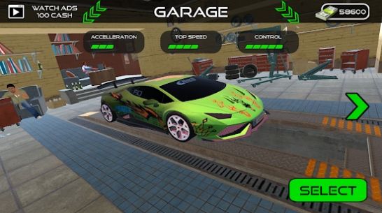 Lamborghini Parking（兰博基尼停车场）