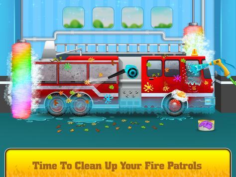 KidsFirefighterFireRescueAndCarWashGarage（消防救援和洗车）