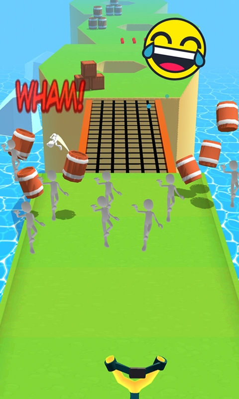 Slingshot Crusher : Crowd Stack（弹弓破碎机）