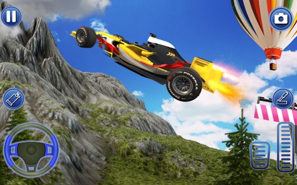 Extreme Ramp Car: Formula GT Car Stunt Games