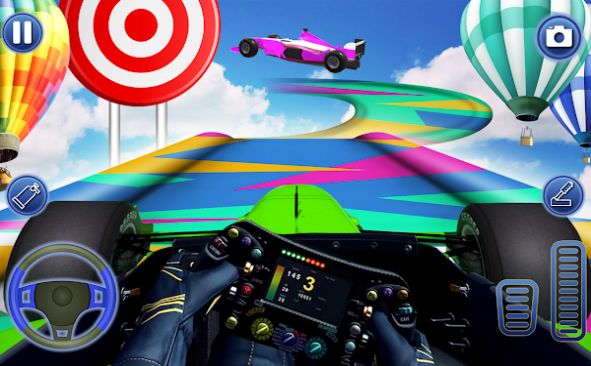 Extreme Ramp Car: Formula GT Car Stunt Games