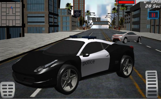 Police set weapons patrol simulator（开警车模拟驾驶员）