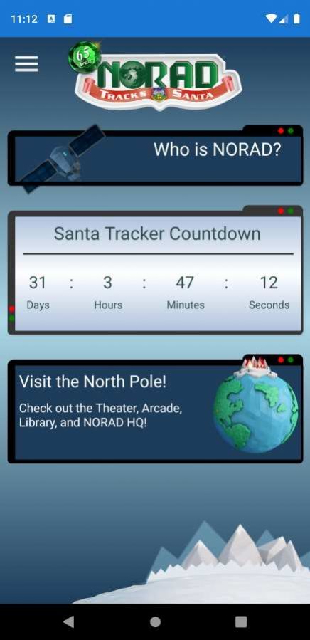 NORAD Tracks Santa（跟踪圣诞老人）