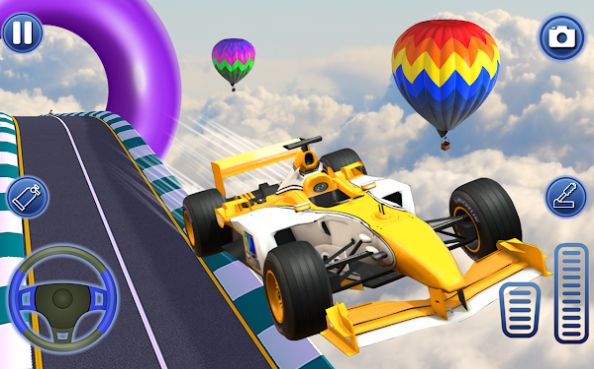 Extreme Ramp Car: Formula GT Car Stunt Games