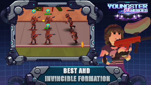 Youngster of Heroes : Invasion Galaxy Defends