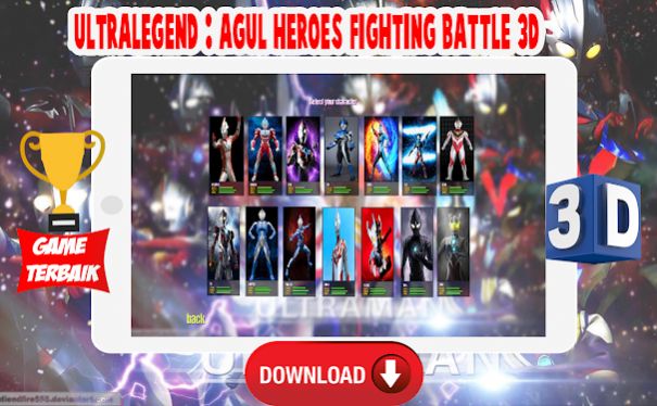 Ultralegend : Agul Heroes Fighting Battle 3D