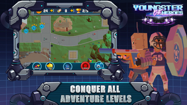 Youngster of Heroes : Invasion Galaxy Defends