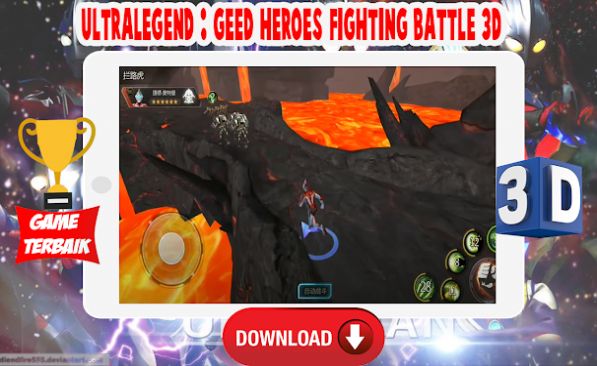 Ultralegend : Geed Heroes Fighting Battle 3D