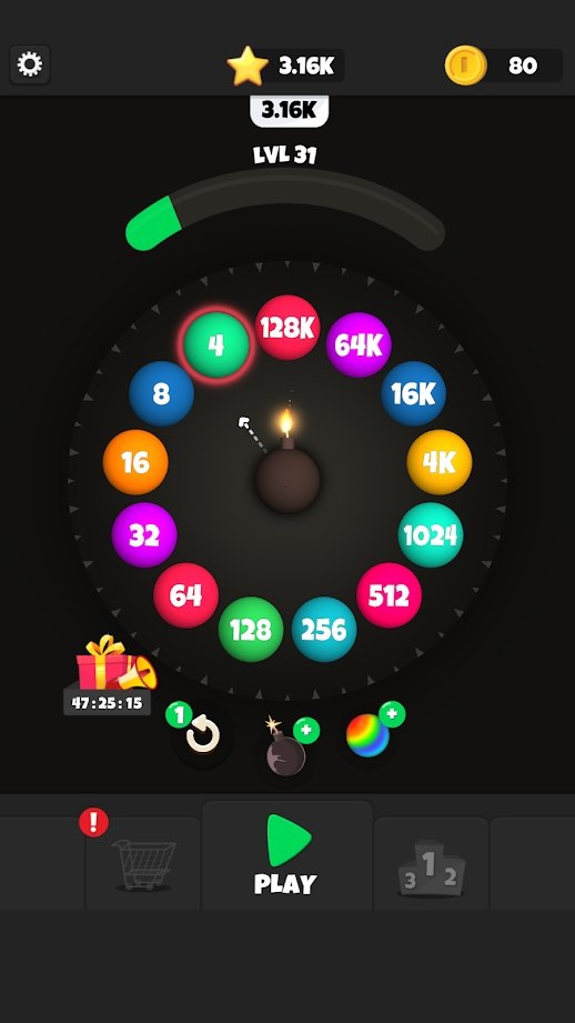 Roll Merge（滚动合并2048）