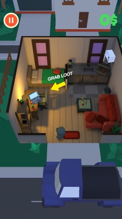 Sneaky Robbery（偷偷摸摸的抢劫）