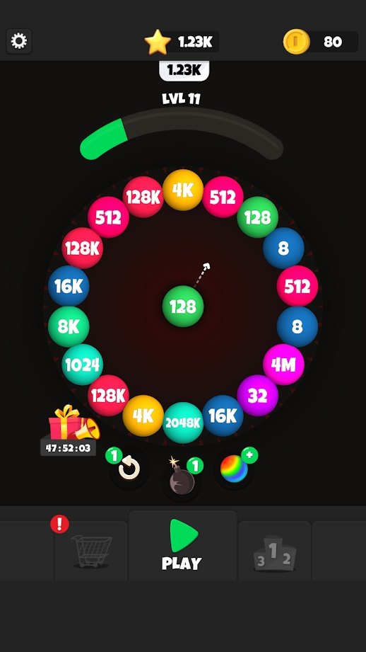 Roll Merge（滚动合并2048）