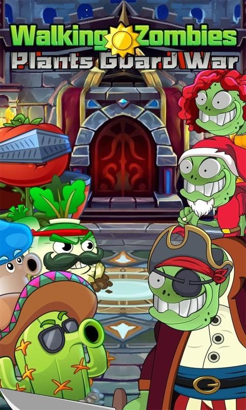 Walking Zombies-Plants Guard War（行尸走肉植物守卫战）