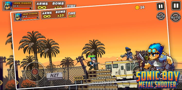 Sonic Boy Metal Shooter（音速男孩金属射手）