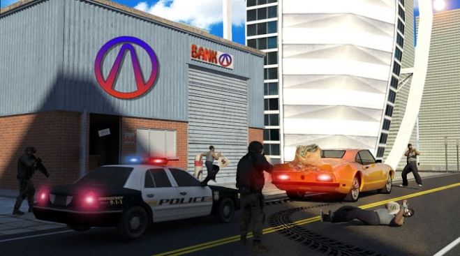 bank robbery extreme action（银行抢劫极端行动）