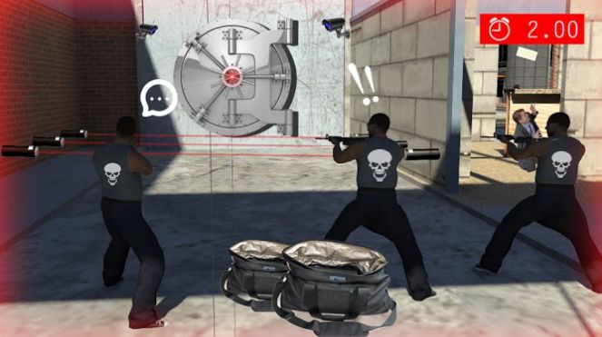 bank robbery extreme action（银行抢劫极端行动）