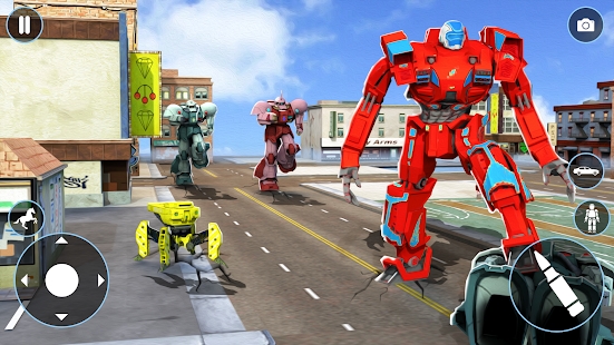 Flying Horse Car Robot Transform Space Robot Game