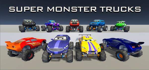 Kids Monster Truck Racing（怪物孩子卡车竞速）
