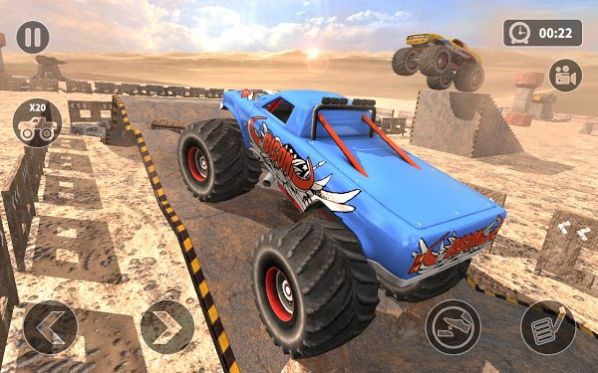 Real Monster Truck Demolition Derby Crash Stunts