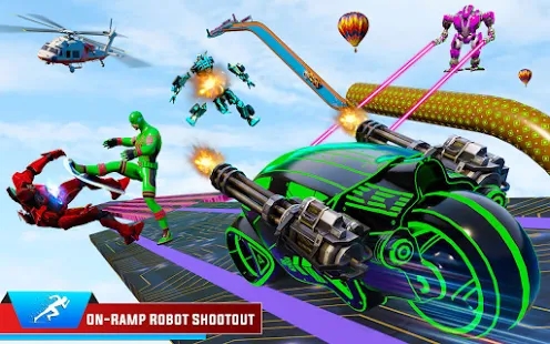 Speed Hero Mega Ramp（速度英雄机器人）