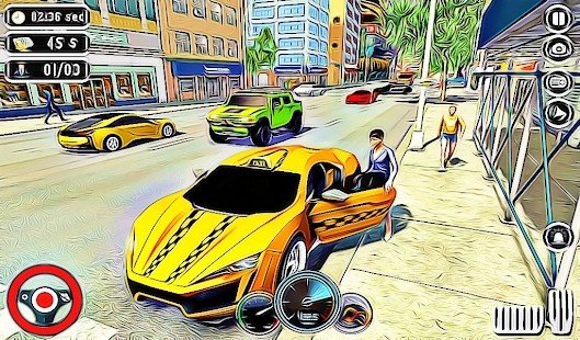 US City Taxi Driving - Grand Taxi Simulator 2021