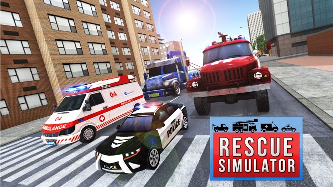 Emergency Drive Jobs: City Hero EMS Game