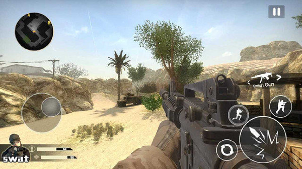 Real Commando Encounter Strike: Free Shooting Game
