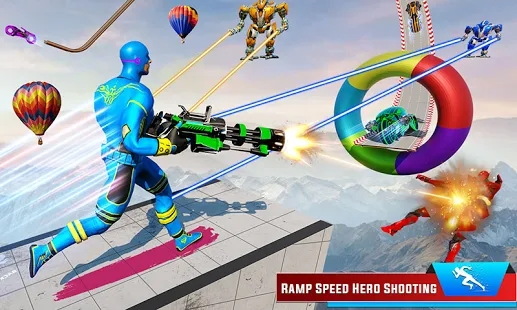 Speed Hero Mega Ramp（速度英雄机器人）