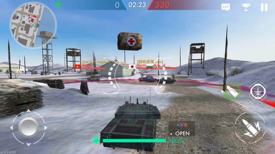 Tank Warfare: PvP Blitz Game（坦克战火）