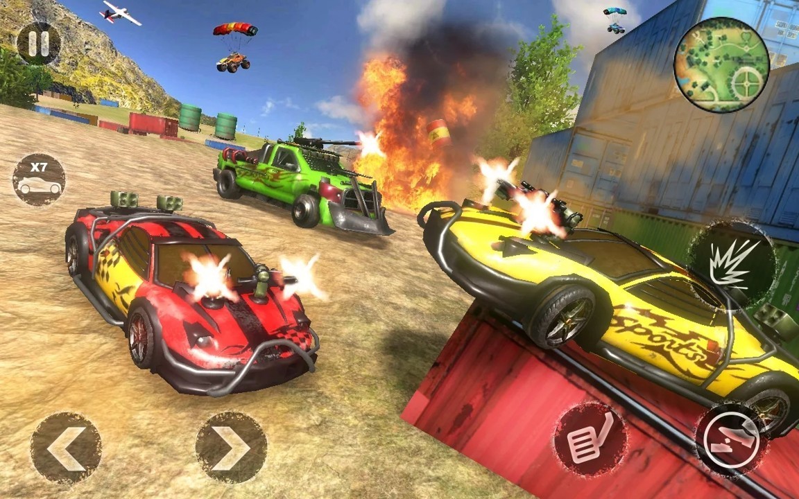 Top Cars Free Fire Battleground（顶级汽车枪火战场）
