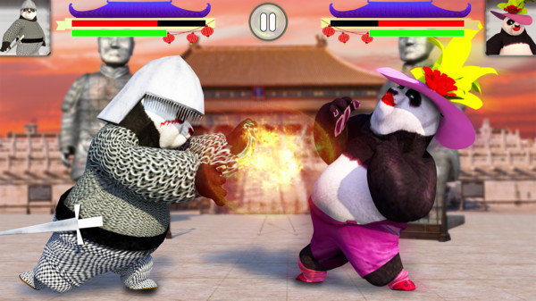 Master Ninja Panda- 3D Kungfu Fighting（熊猫3D功夫格斗）