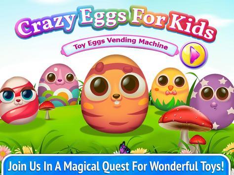 Crazy Eggs For Kids - Toy Eggs Vending Machine