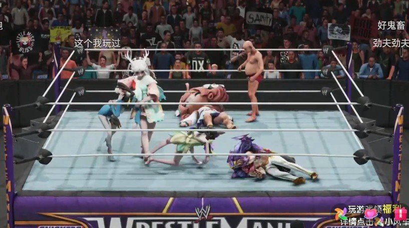 WWE 2K（铁柱热游格斗）