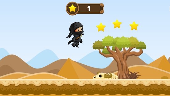 ninja desert run（忍者沙漠跑酷）