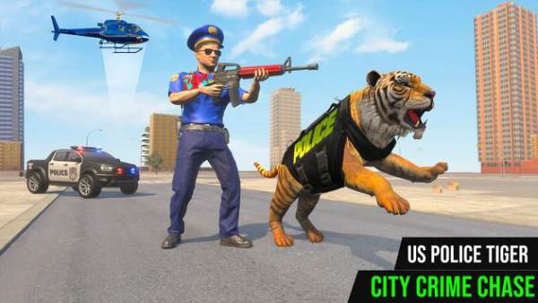 US Police Tiger Grand Gangster Crime Chase（警察老虎大佬）