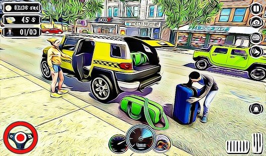 US City Taxi Driving - Grand Taxi Simulator 2021