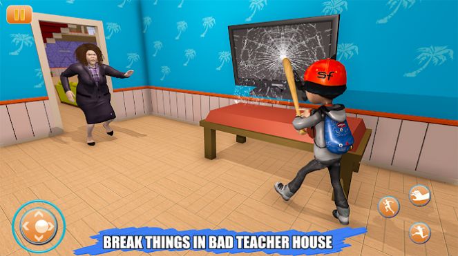 Scary Teacher 2(可怕的老师房子冲突)