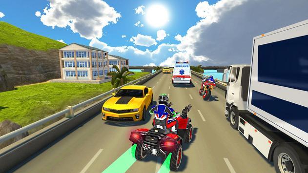ATVQuadBikeRacingSuperBikeShootingGame（极端公路交通）
