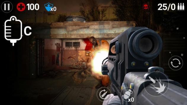 gun trigger zombie（枪机触发僵尸）