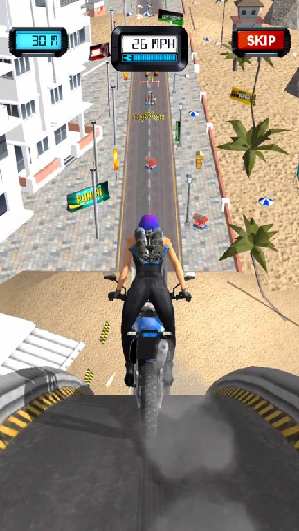 Bike Jumping（摩托要上天）
