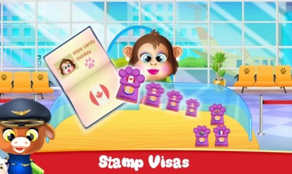 Kids Pet Airport Manager（动物机场经理冒险）