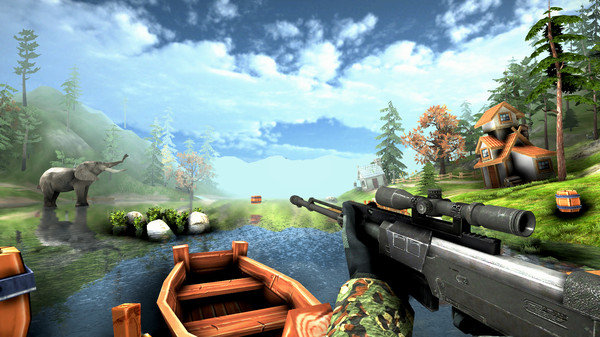DeerHunterFreeOnlineGames2019ShootingGames野生动物鹿射击