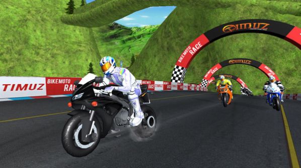 Motor Bike Racing Contest（摩托车竞技比拼）