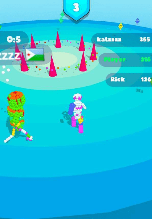 Pixel Battle（五彩人大战）