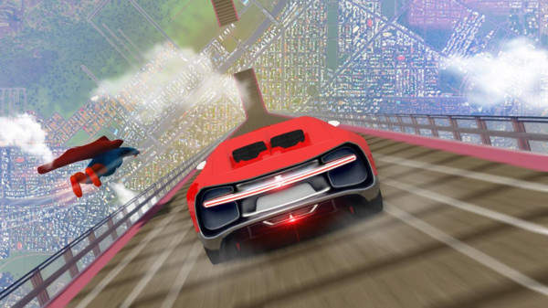 Ramp Car GT Racing New Car Stunts Games（超级英雄超级坡道）