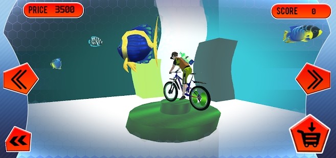 UnderwaterBicycleRaceStuntCrazyFunGame（水下自行车）