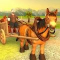 Medieval Horse Cart Delivery Simulator（农业越野马车）
