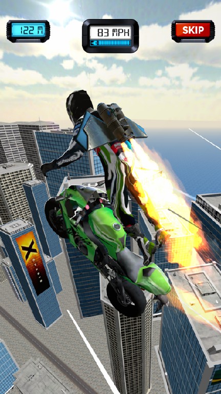 Bike Jumping（摩托要上天）