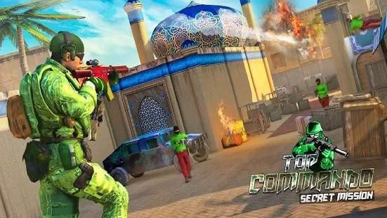 Top Commando Secret Mission - Free Shooting Games