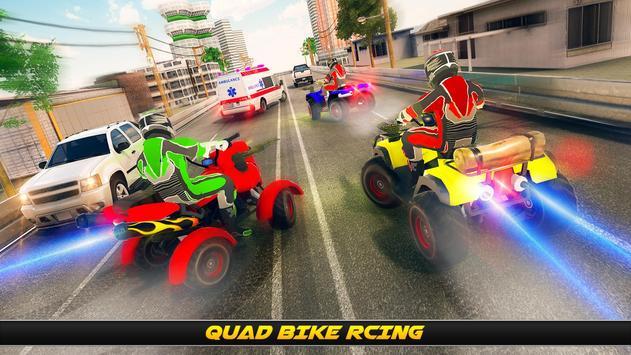 ATVQuadBikeRacingSuperBikeShootingGame（极端公路交通）