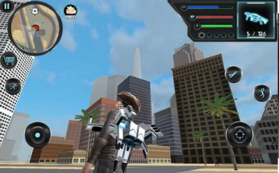 Jetpack Hero Miami Crime（喷射背包青年）